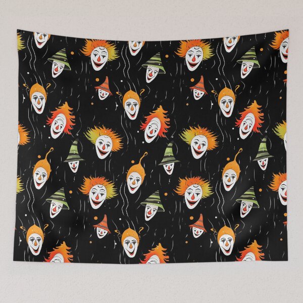Item preview, Halloween Clowns: Artwork of Fun and Fear designed and sold by Piotrek0001.