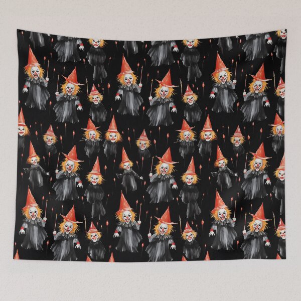 Item preview, Halloween Clowns: Artwork of Fun and Fear designed and sold by Piotrek0001.