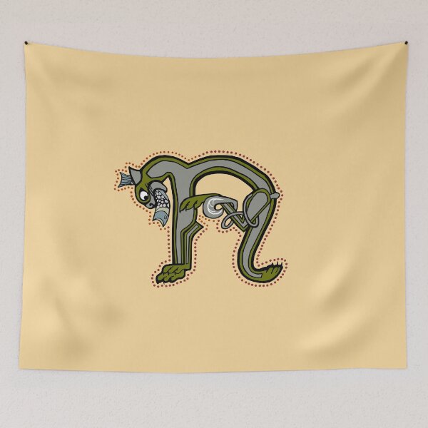 Item preview, Celtic Cat Letter N designed and sold by Donnahuntriss.