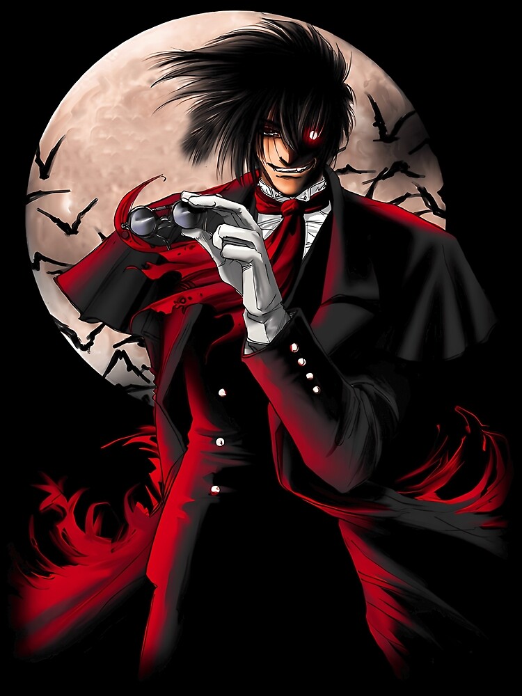 Thumbnail 3 of 3, Poster, Hellsing Dark Fantasy Anime Ultimate Alucards designed and sold by AnaEricksonLux.