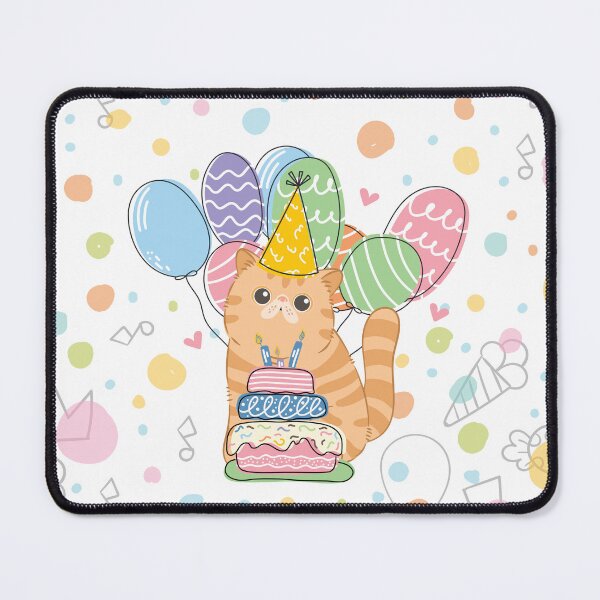 Item preview, Light Red Tabby Exotic Shorthair Persian Cat Birthday Party designed and sold by lulululupaint.