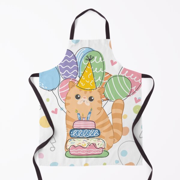 Item preview, Light Red Tabby Exotic Shorthair Persian Cat Birthday Party designed and sold by lulululupaint.