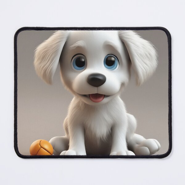 Item preview, Cute 3D Cartoon Puppy designed and sold by BigBoyFunky.