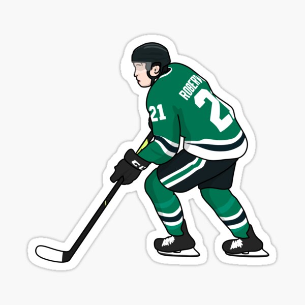 jason robertson jersey number Sticker for Sale by madisonsummey