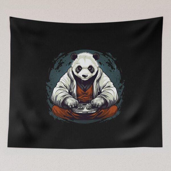 Item preview, Gamer Panda: Power-Up in Style designed and sold by hamishby.