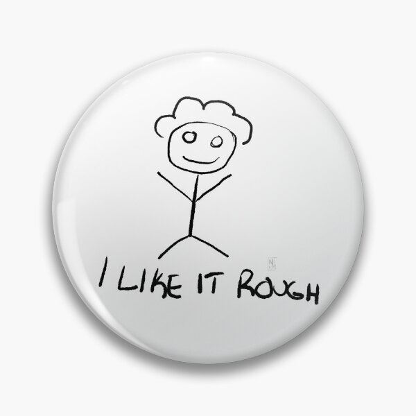 Item preview, I Like it Rough Curly designed and sold by Love-Ina.