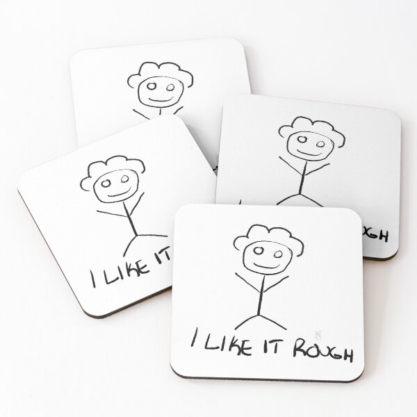 Item preview, I Like it Rough Curly designed and sold by Love-Ina.