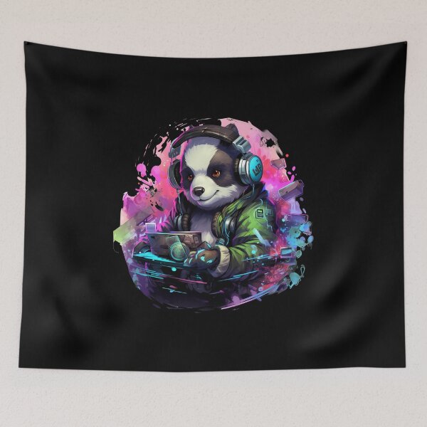 Item preview, Gamer Panda: Power-Up in Style designed and sold by hamishby.