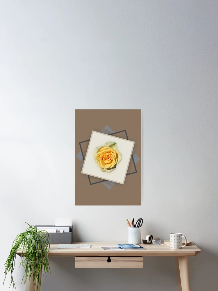Thumbnail 2 of 3, Poster, Yellow Roses designed and sold by STHogan.