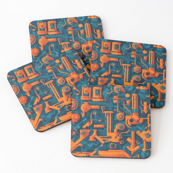 Item preview, Industrial, engineering, bold graphics designed and sold by CoolPixels.