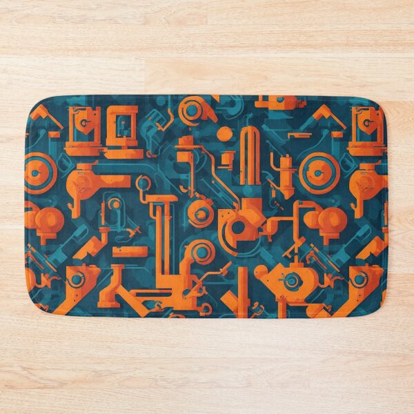 Item preview, Industrial, engineering, bold graphics designed and sold by CoolPixels.