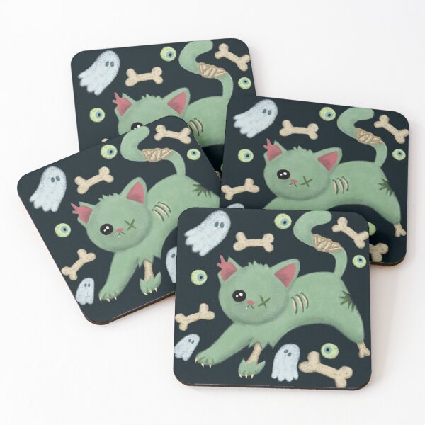 Item preview, Zombie Kitty designed and sold by makell-creates.