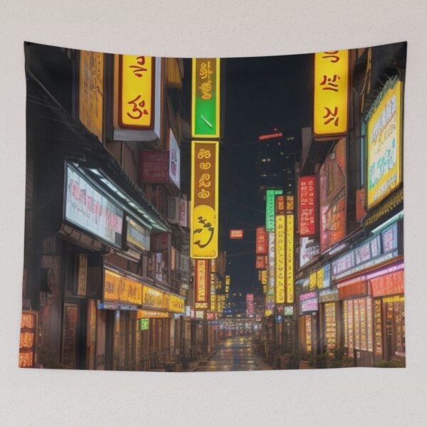 Item preview, Night walk Seoul  designed and sold by mikaws.