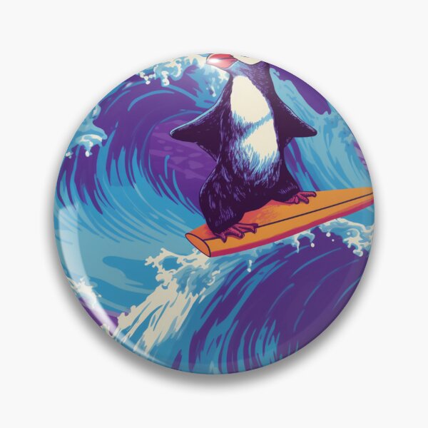Item preview, Penguin surf designed and sold by Snoobstyle.