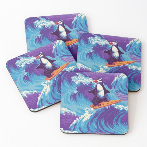 Item preview, Penguin surf designed and sold by Snoobstyle.