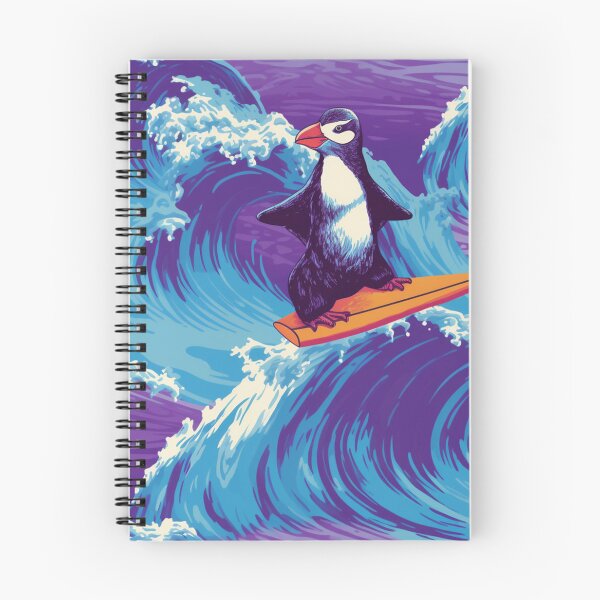 Item preview, Penguin surf designed and sold by Snoobstyle.