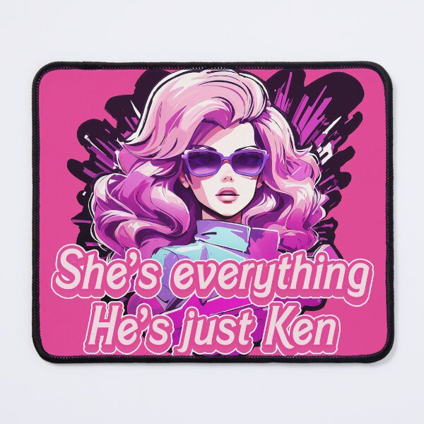 Item preview, She's everything He's just Ken designed and sold by FuroAI.