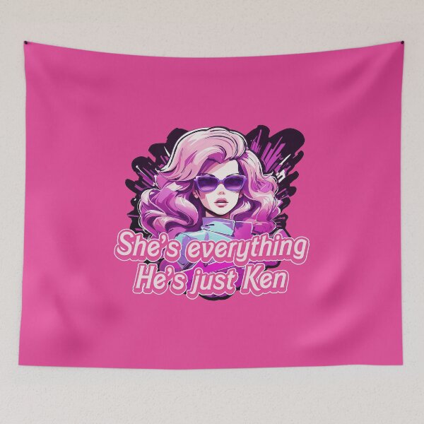Item preview, She's everything He's just Ken designed and sold by FuroAI.