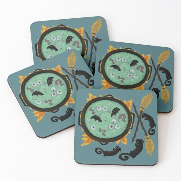 Item preview, Black Cats Witches Brew designed and sold by makell-creates.