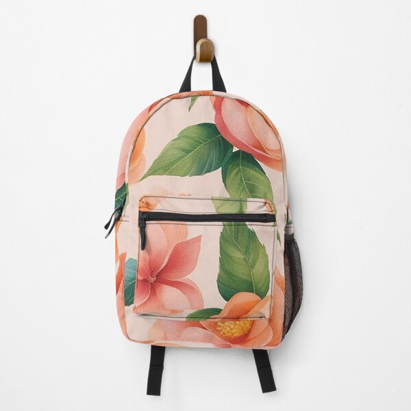 Item preview, Delicate Botanical Peach Blooms designed and sold by pattern-atelier.