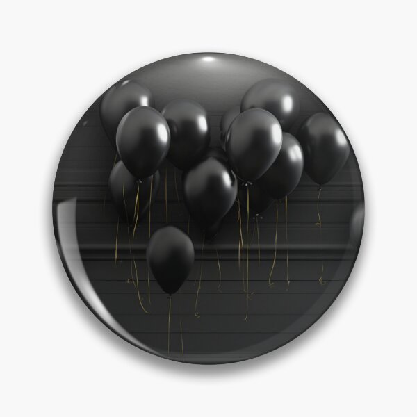 Item preview, ฺBlack balloons designed and sold by Snoobstyle.