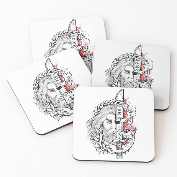 Item preview, Viking god Odin designed and sold by BlackForge.