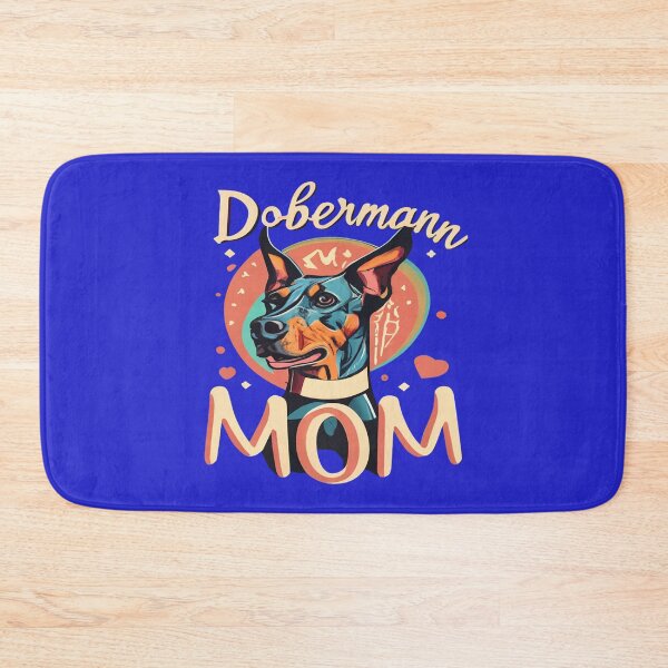 Item preview, Dobermann mom,  Natural Ear Dobermann,  dog lover,  dobermann lover, dobermann lover gift designed and sold by bubblylive.