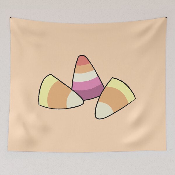 Item preview, Candycorn Lesbian PRIDE designed and sold by artofzan.