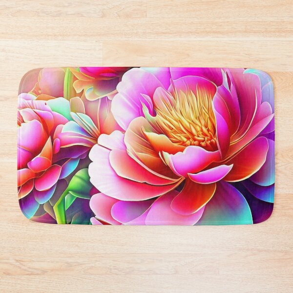 Item preview, Blossoming Radiance: Vibrant 3D Flowers 5 designed and sold by The Digital Compass.