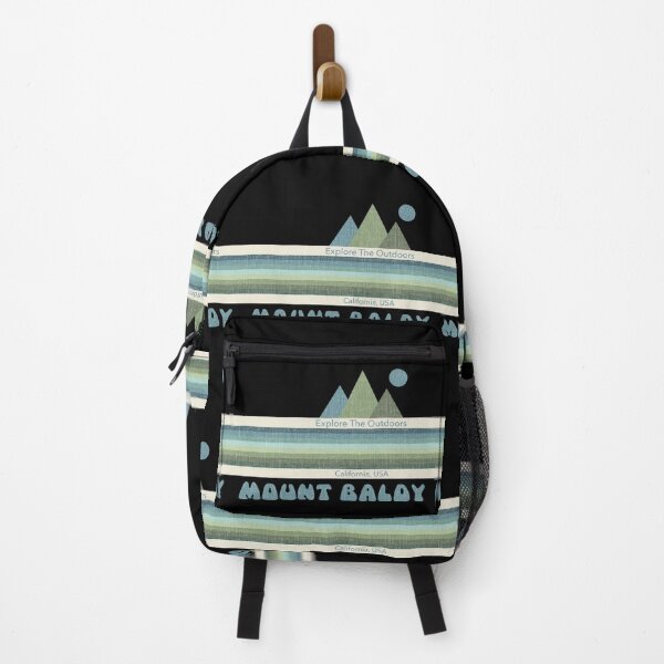 Item preview, Mount Baldy Explore the Outdoors Retro Rainbow designed and sold by MorrisseyOC.