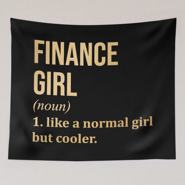 Item preview, Finance Girl Definition in Gold designed and sold by XCIV.
