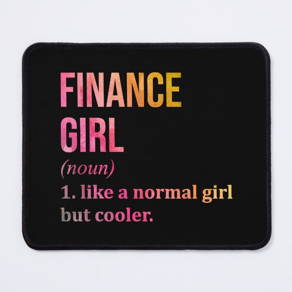 Item preview, Finance Girl Definition in Watercolor designed and sold by XCIV.