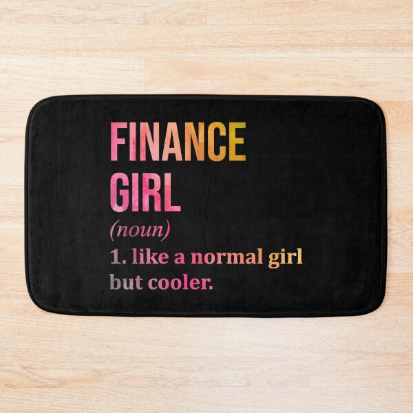 Item preview, Finance Girl Definition in Watercolor designed and sold by XCIV.