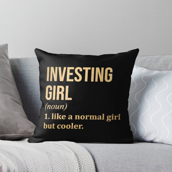 Item preview, Investing Girl Definition in Gold designed and sold by XCIV.