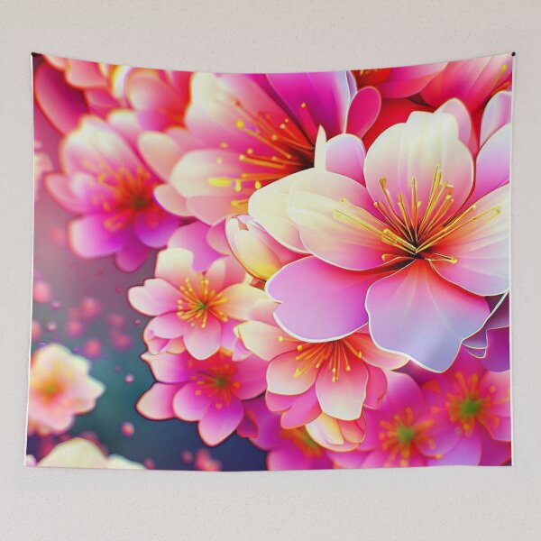 Item preview, Blossoming Radiance: Vibrant 3D Flowers 6 designed and sold by The Digital Compass.