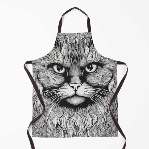 Item preview, Black Cat of Angered Wisdom designed and sold by DarkIceCats.