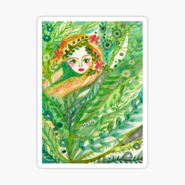 Hidden Mermaid Sticker