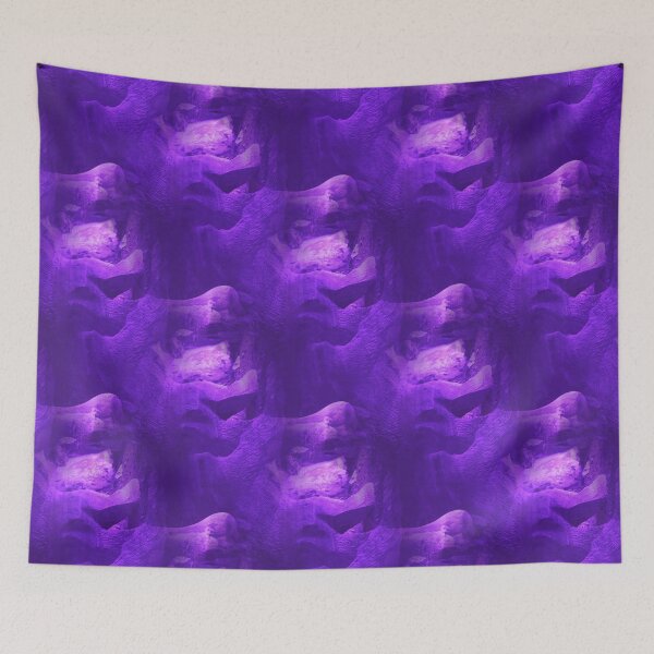Aperçu de l'œuvre Modèle de grotte grunge violet créée et vendue par Artistestella.