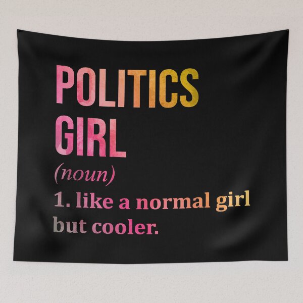 Item preview, Politics Girl Definition in Watercolor designed and sold by XCIV.