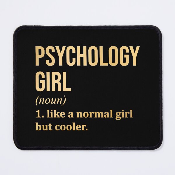 Item preview, Psychology Girl Definition in Gold designed and sold by XCIV.