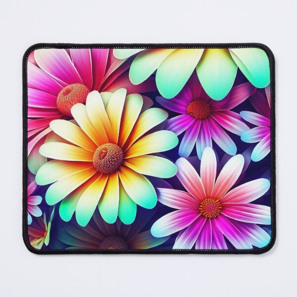 Item preview, Blossoming Radiance: Vibrant 3D Flowers 7 designed and sold by The Digital Compass.