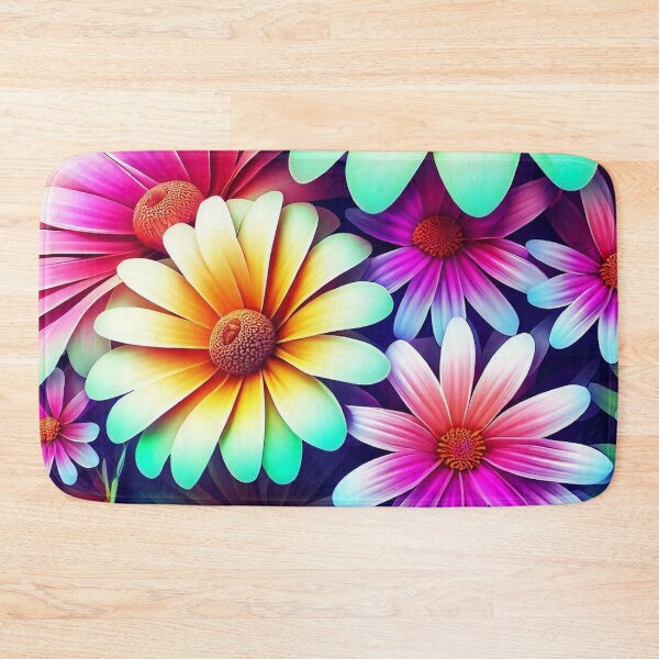 Item preview, Blossoming Radiance: Vibrant 3D Flowers 7 designed and sold by The Digital Compass.