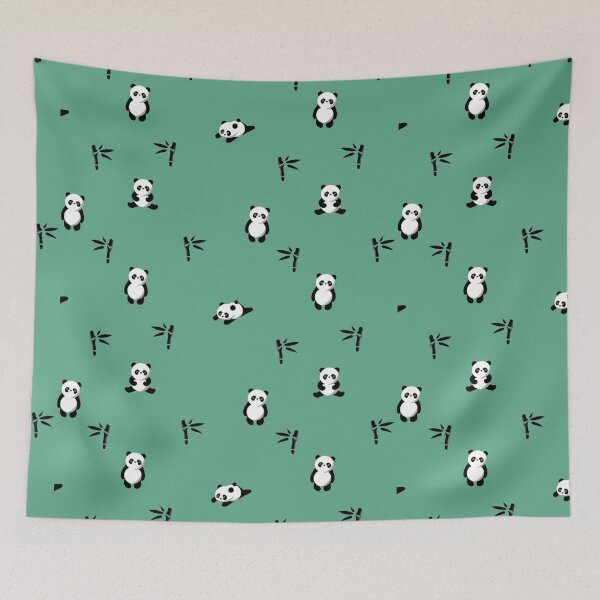 Item preview, Cute Panda Pattern designed and sold by aesthetNest.
