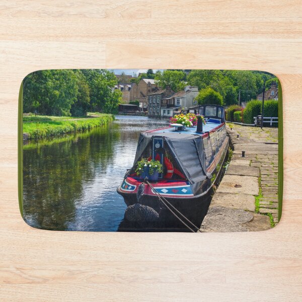 Item preview, Rodley Barge Canal Leeds designed and sold by Alisonchambers2.