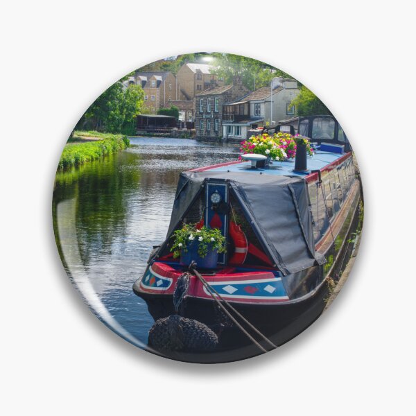 Item preview, Rodley Barge Canal Leeds designed and sold by Alisonchambers2.