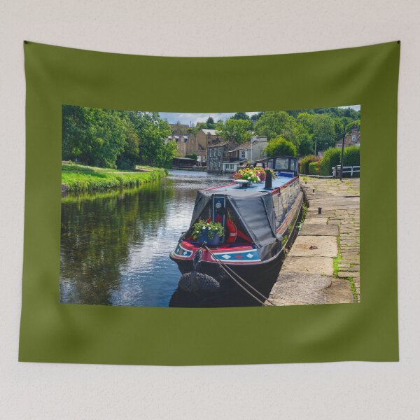 Item preview, Rodley Barge Canal Leeds designed and sold by Alisonchambers2.