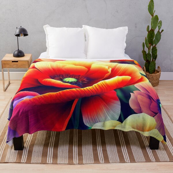 Item preview, Blossoming Radiance: Vibrant 3D Flowers 8 designed and sold by The Digital Compass.
