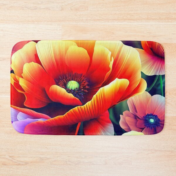 Item preview, Blossoming Radiance: Vibrant 3D Flowers 8 designed and sold by The Digital Compass.