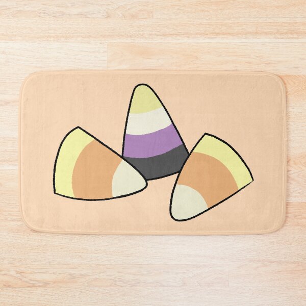Item preview, Candycorn Nonbinary PRIDE designed and sold by artofzan.