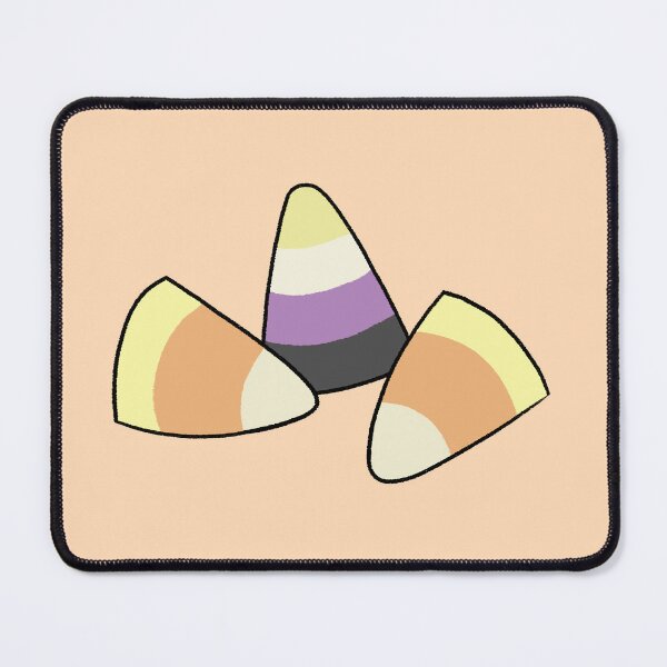 Item preview, Candycorn Nonbinary PRIDE designed and sold by artofzan.
